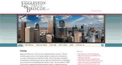Desktop Screenshot of egglestonbriscoe.com